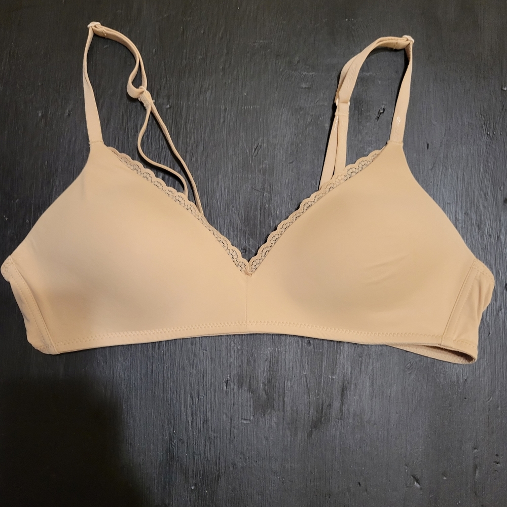 Aerie Real Happy Wireless Lightly Lined Bra Size 36B